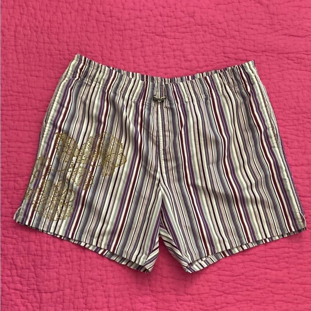 Zegna Sport Striped swim Shorts, S